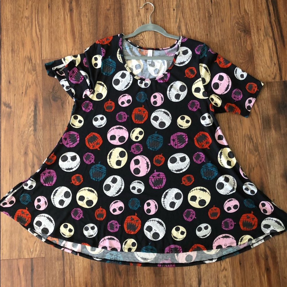 Lularoe Jack Skellington Perfect T Size XL